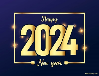 happy new year background hd 2024